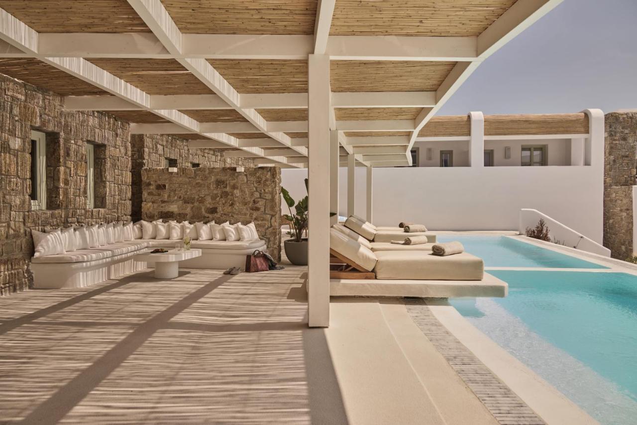 Yi Hotel Mykonos Elia  エクステリア 写真