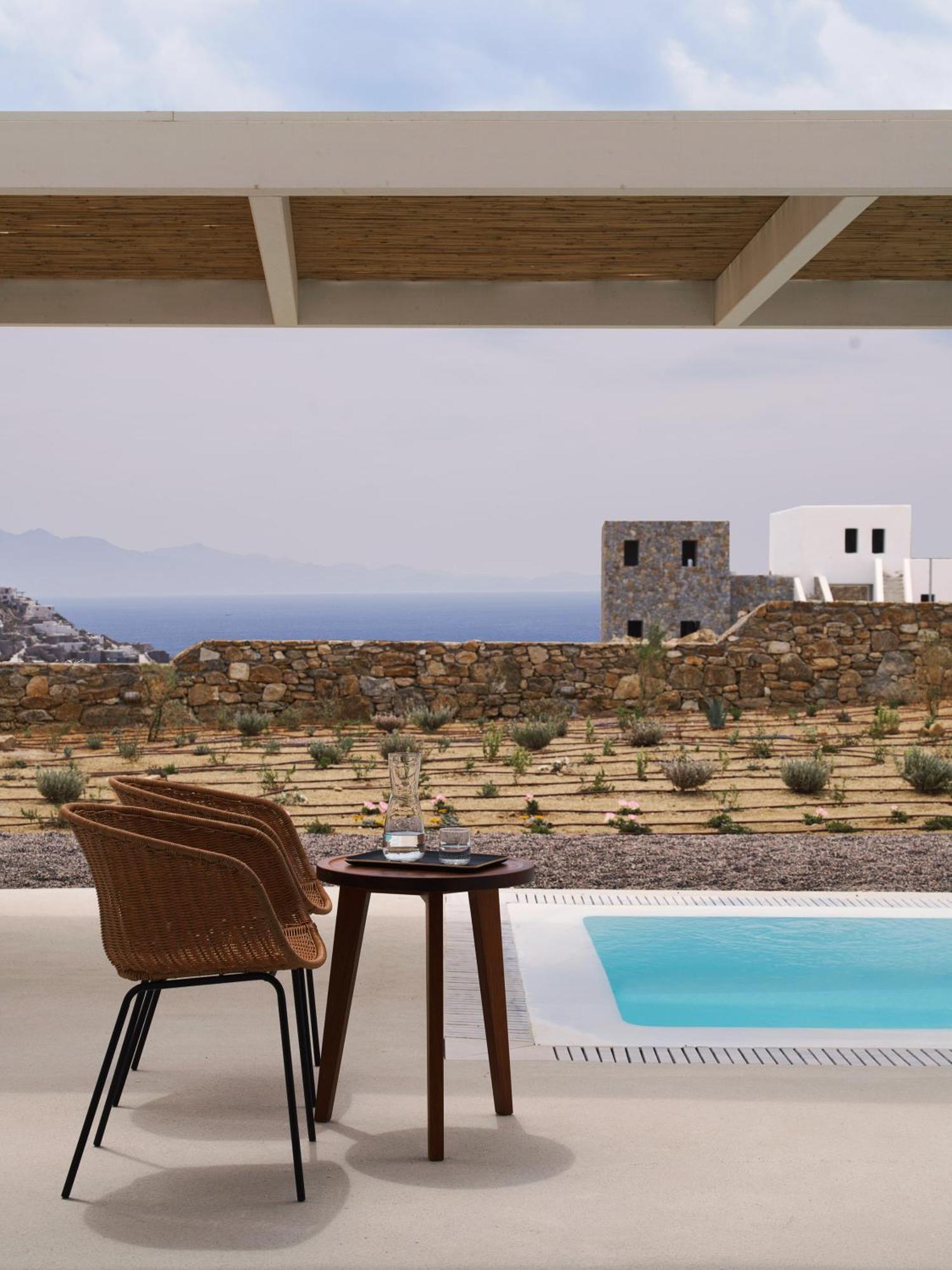 Yi Hotel Mykonos Elia  エクステリア 写真